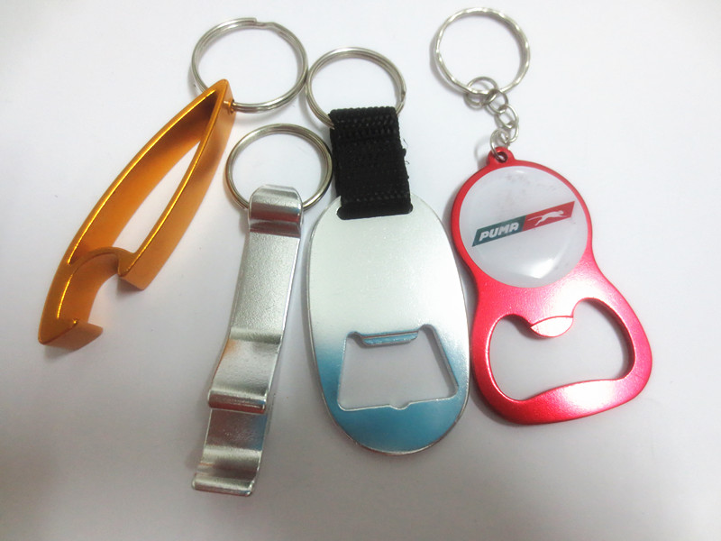 Aluminium bottle opener